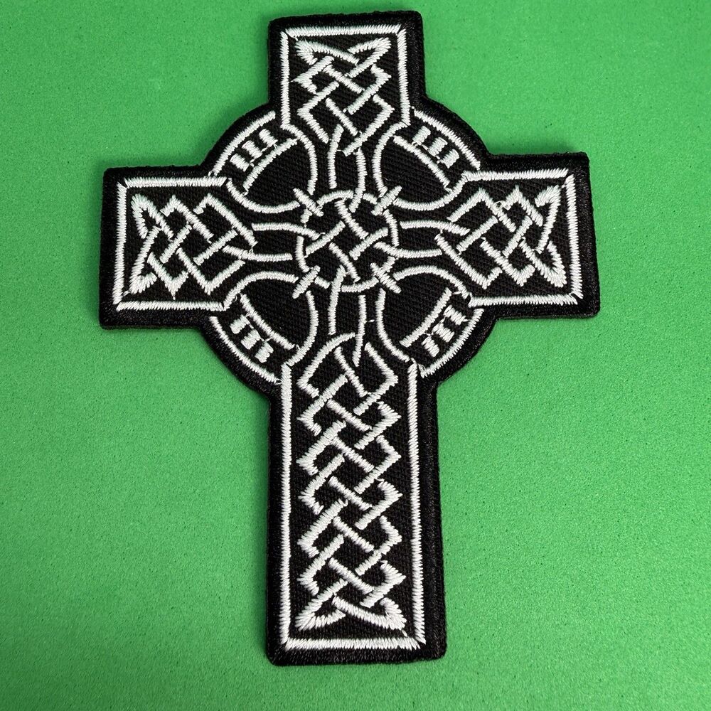 Chrome Hearts Heart Inspired Iron On Patch Gothic Logo Embroidered Badge